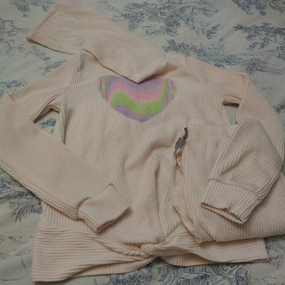 Big Girl Hooded Pajama Set